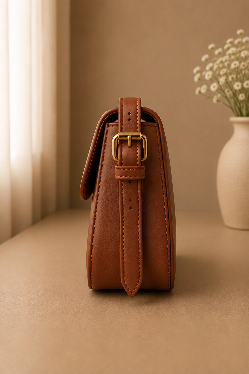 Swan Shoulder Bag - Mustard