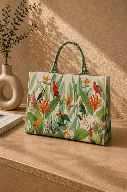 ES Canvas Amazon Tote Bag