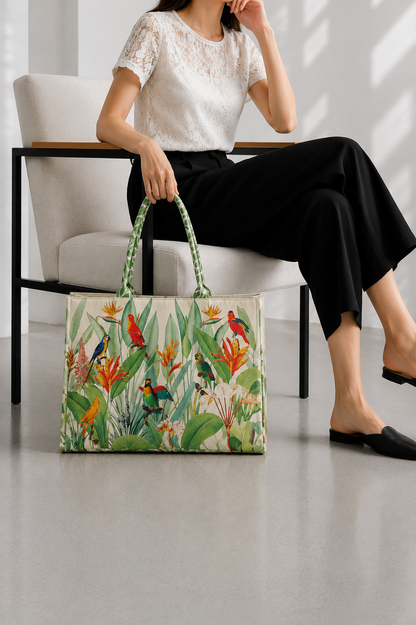 ES Canvas Amazon Tote Bag