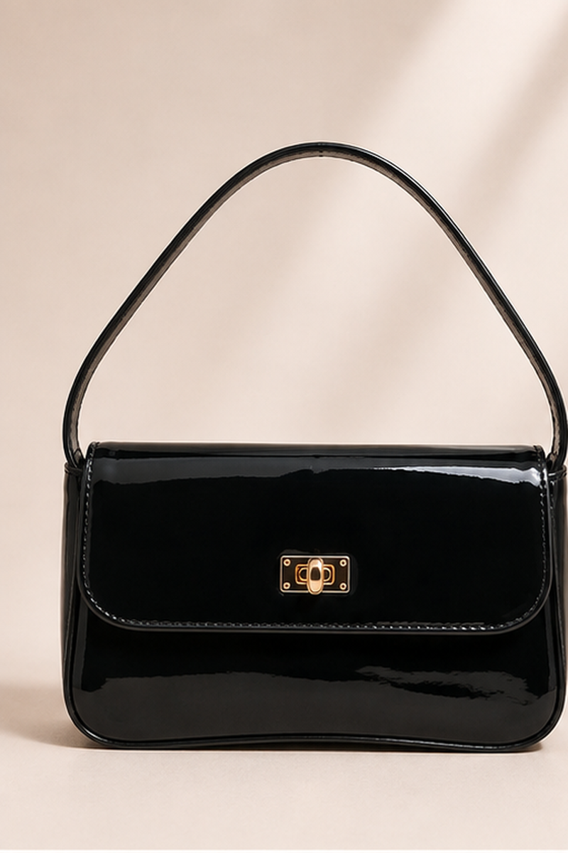 The Valora Shoulder Bag - Black