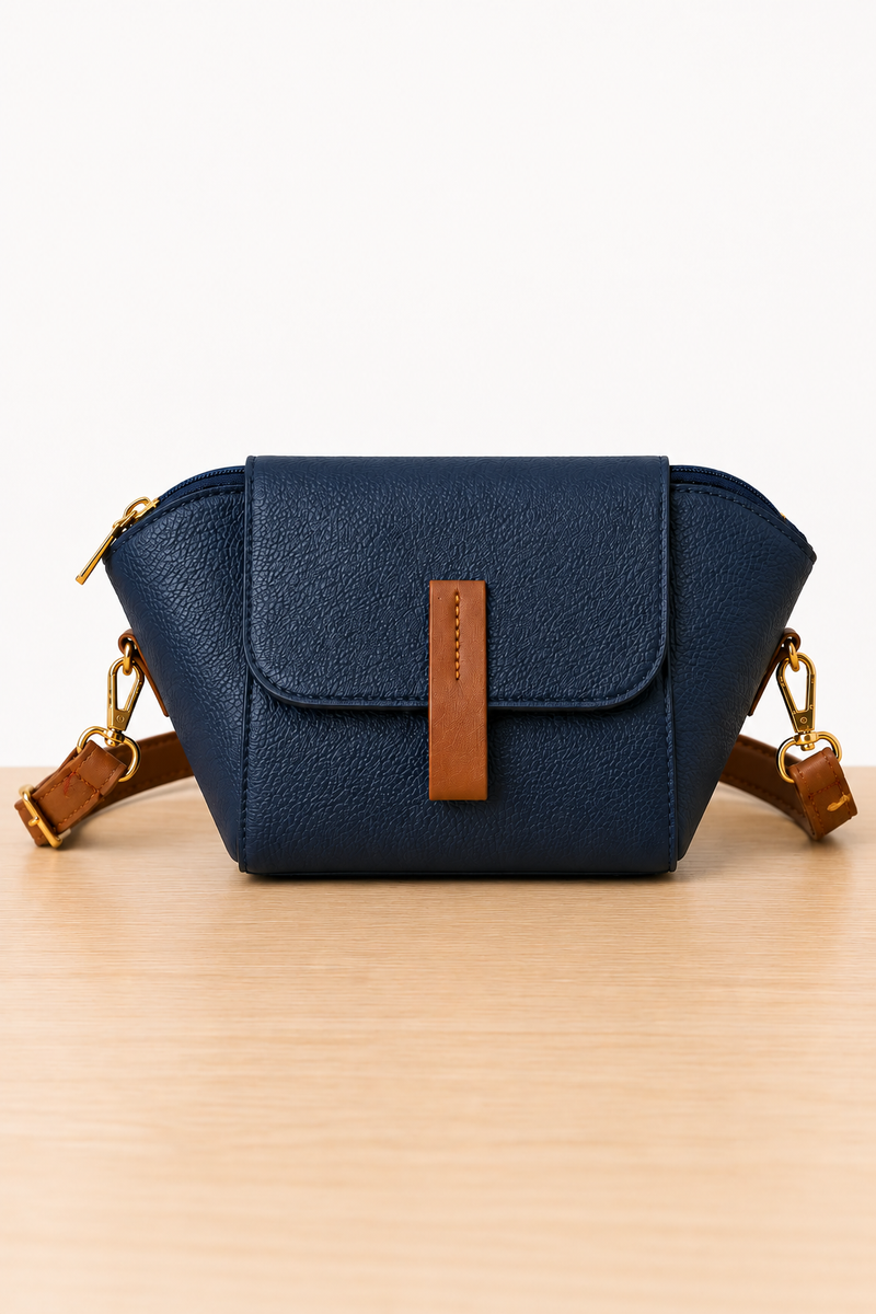 Classic Crossbody Bag - Blue