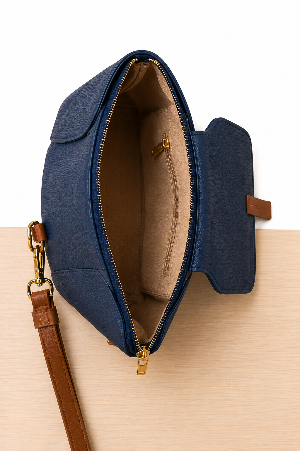 Classic Crossbody Bag - Blue