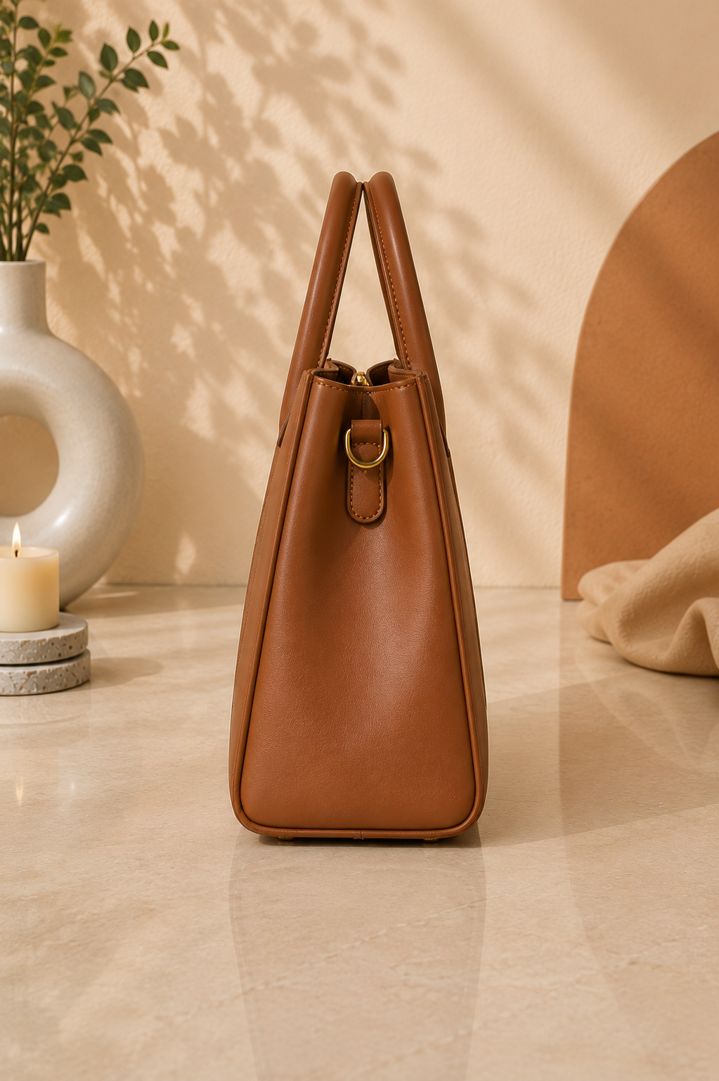 Grace Handbag - Brown