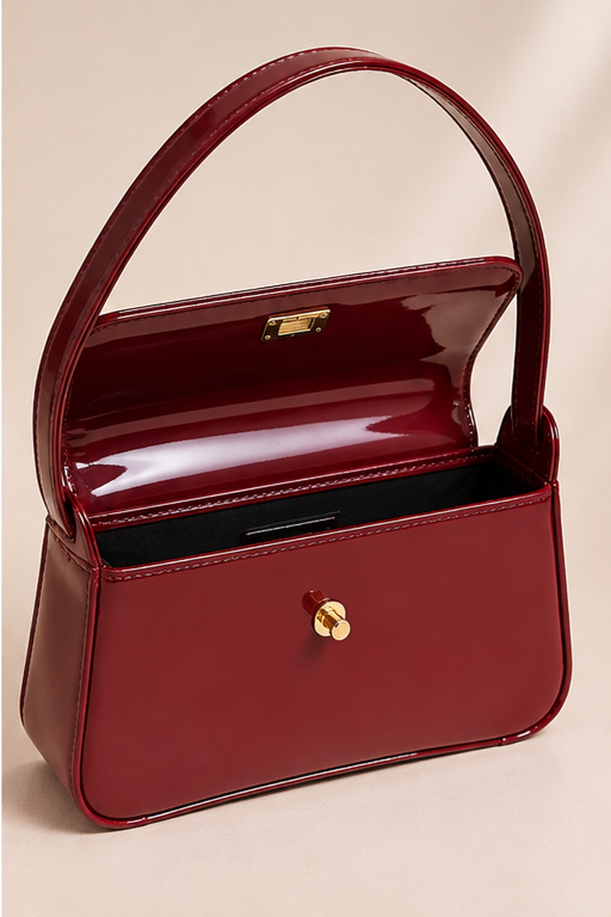 The Valora Shoulder Bag - Maroon