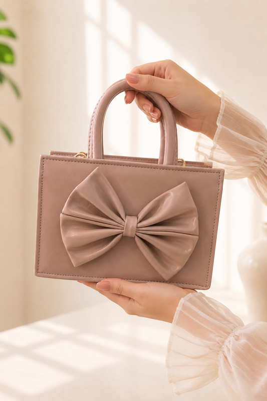 Belle Handbag - Pink