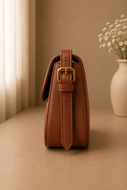 Swan Shoulder Bag - Mustard