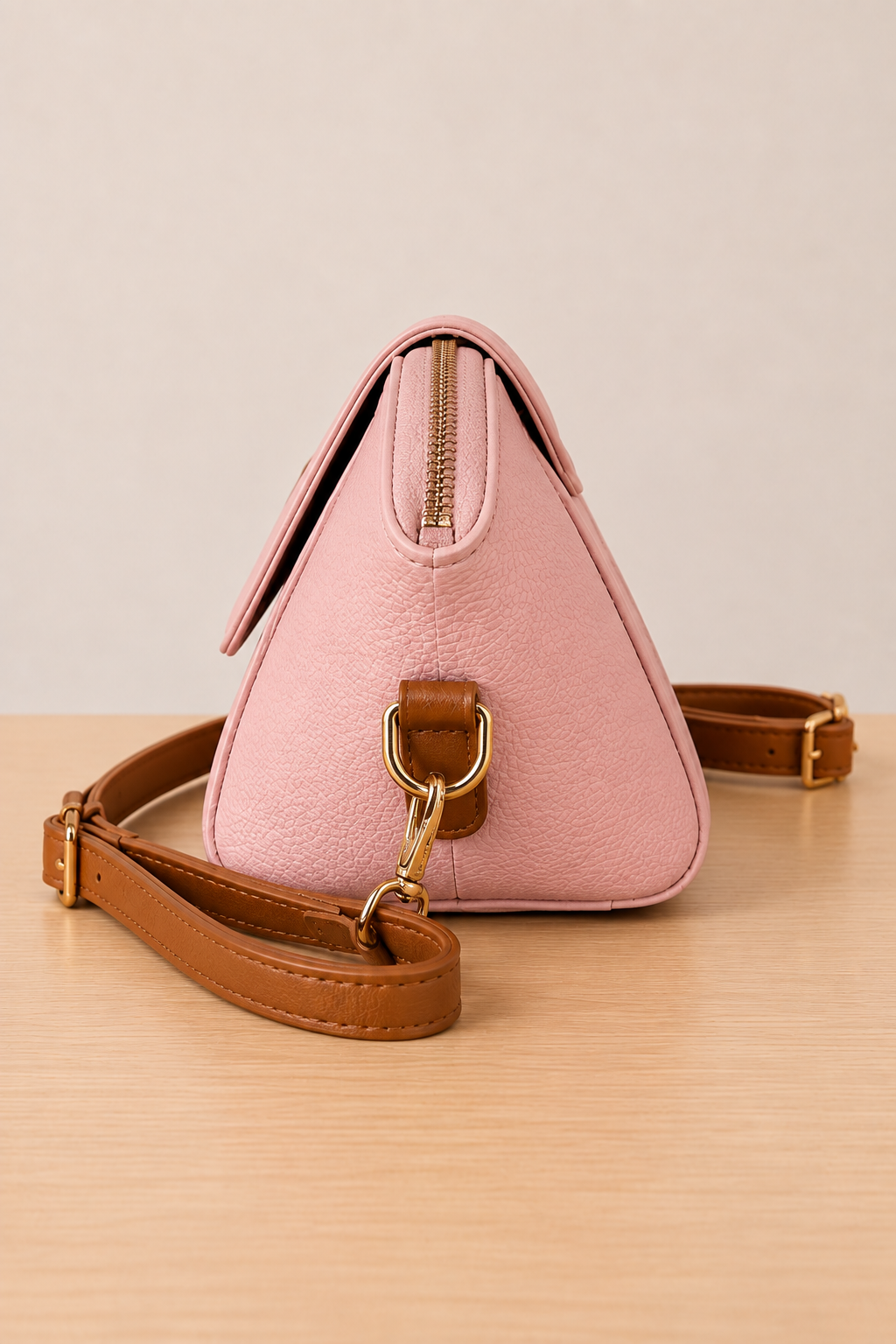 Classic Crossbody Bag - Pink