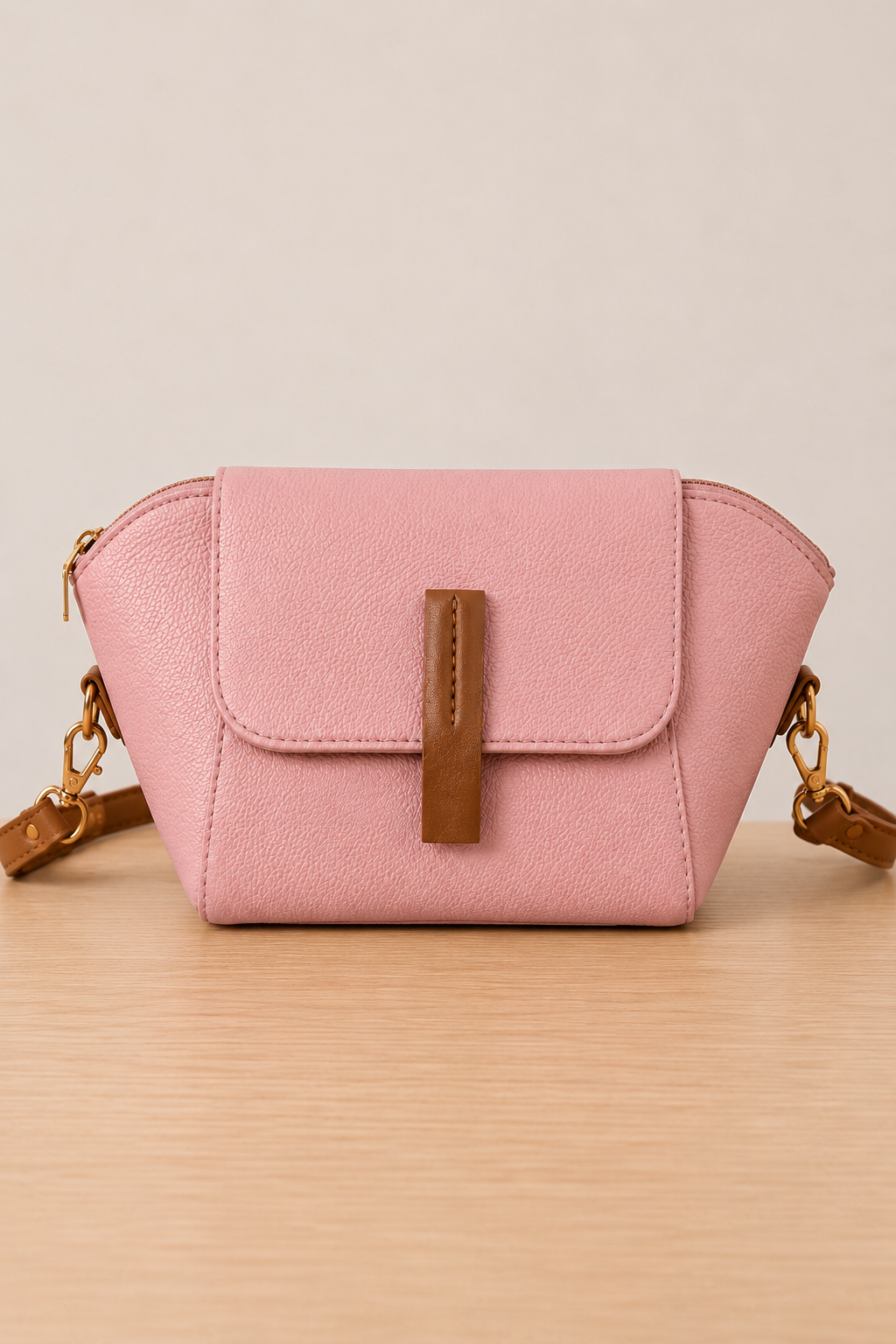 Classic Crossbody Bag - Pink