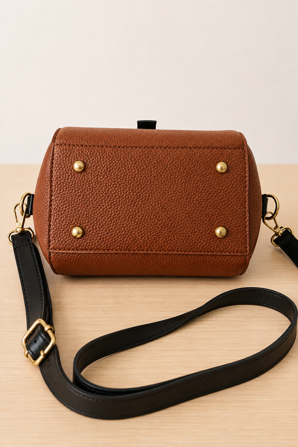 Classic Crossbody Bag - Brown