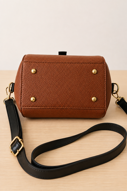 Classic Crossbody Bag - Brown