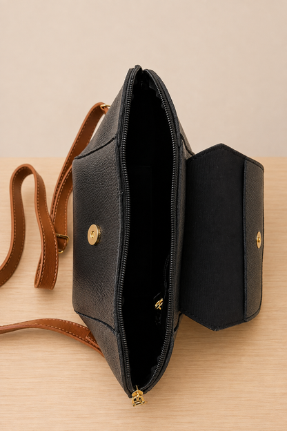 Classic Crossbody Bag - Black