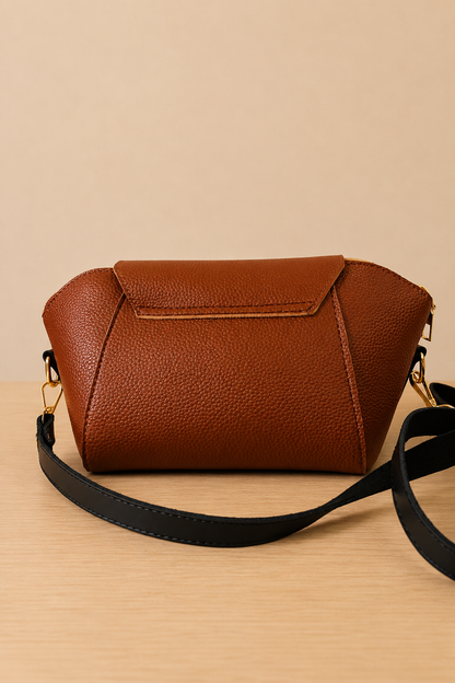 Classic Crossbody Bag - Brown