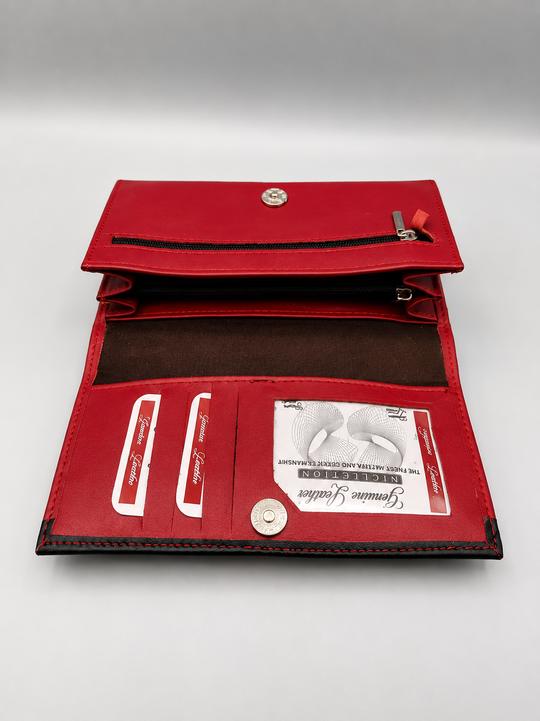 ES Duo Wallet - Maroon