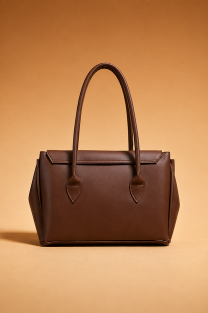 Elara Carry Bag - Chocolate Brown