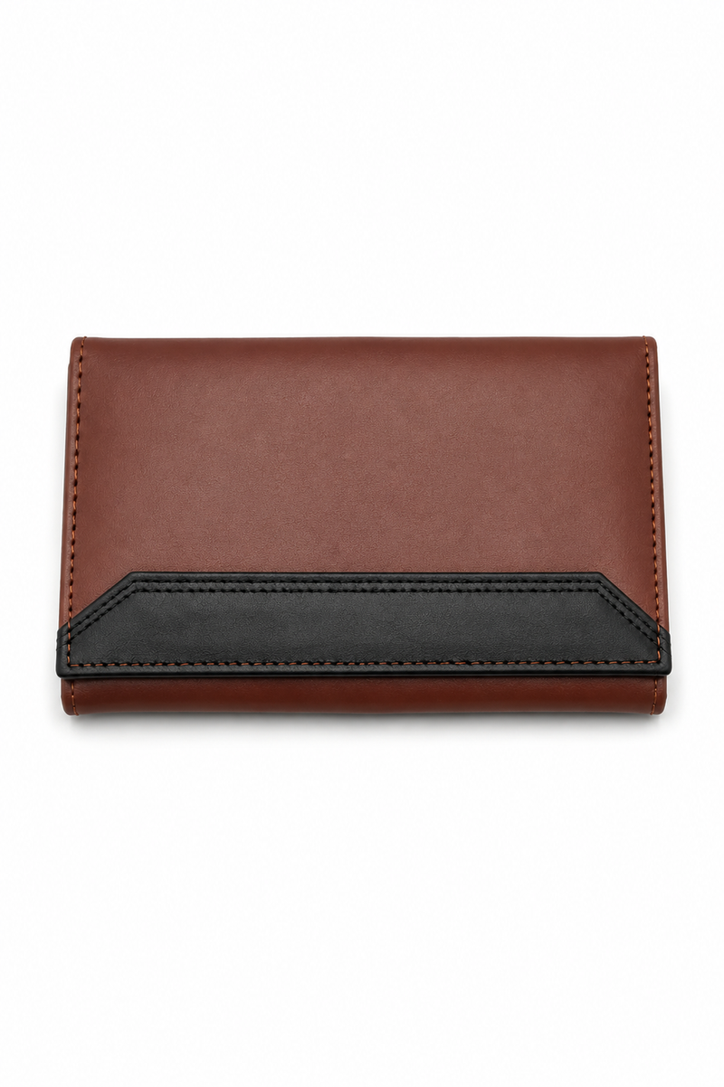 ES Duo Wallet - Brown