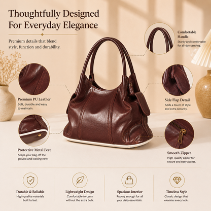 Daily Muse Shoulder Bag - Brown