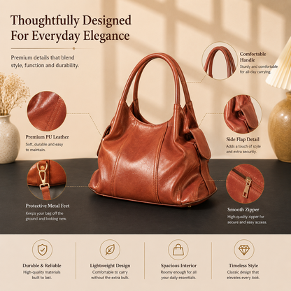 Daily Muse Shoulder Bag - Mustard