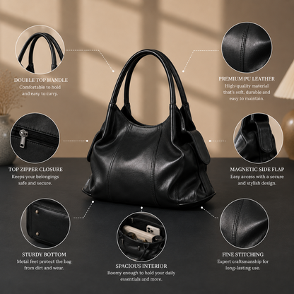 Daily Muse Shoulder Bag - Black