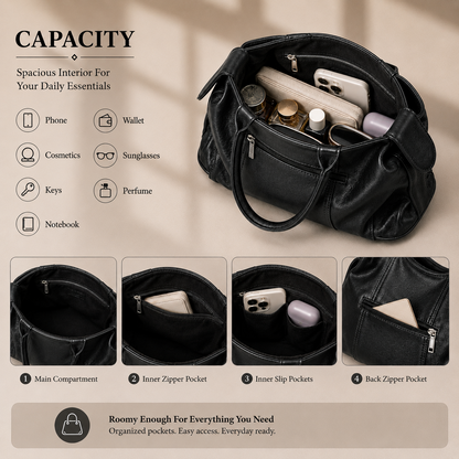 Daily Muse Shoulder Bag - Black