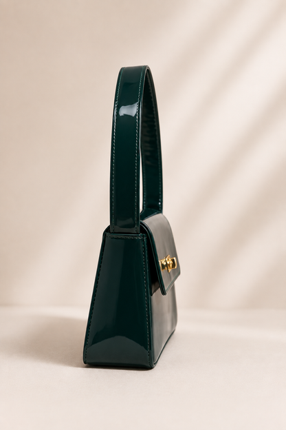The Valora Shoulder Bag - Green