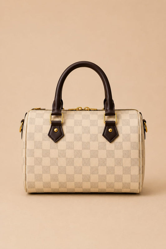 Checkmate Crossbody Bag - Off White