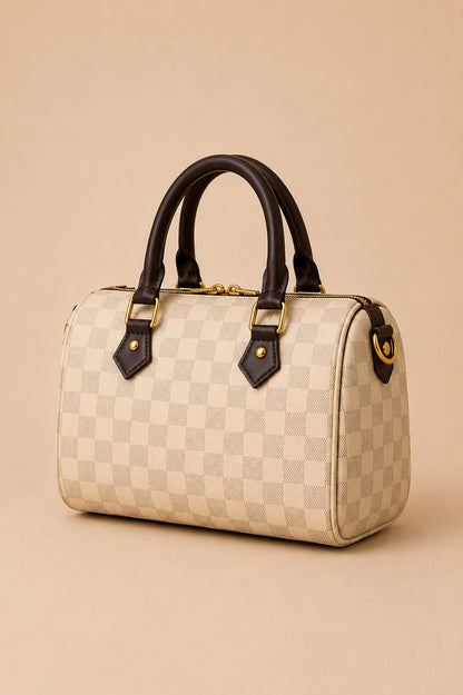 Checkmate Crossbody Bag - Off White