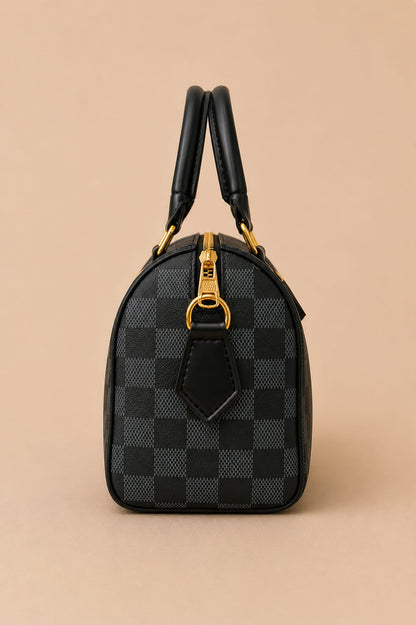 Checkmate Crossbody Bag - Black
