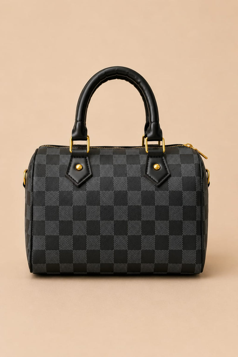 Checkmate Crossbody Bag - Black