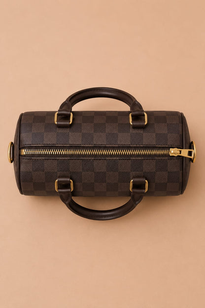 Checkmate Crossbody Bag - Brown