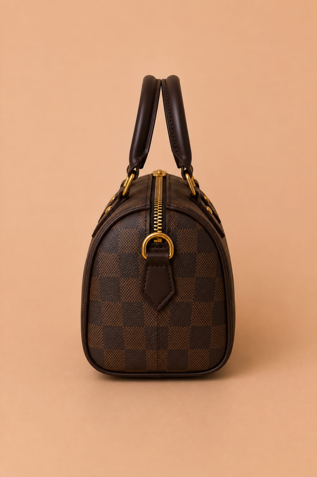 Checkmate Crossbody Bag - Brown
