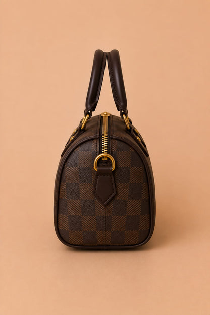 Checkmate Crossbody Bag - Brown
