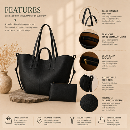 Signature Tote Bag Features