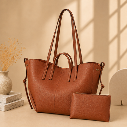 Signature Tote Bag - Mustard