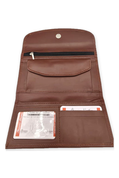 ES Curve Wallet - Brown