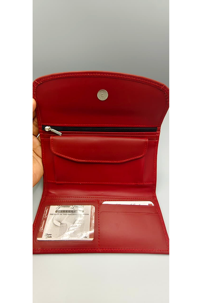 ES Curve Wallet - Maroon